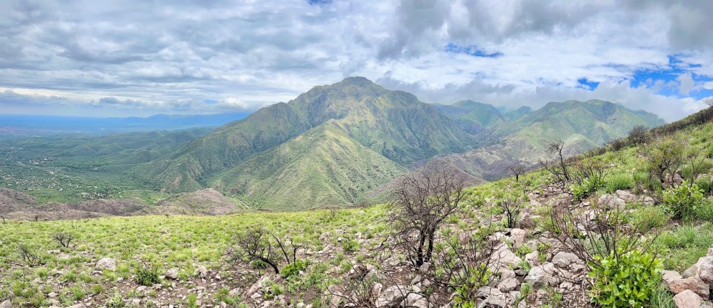 A panoramo of Cerro Uritorco