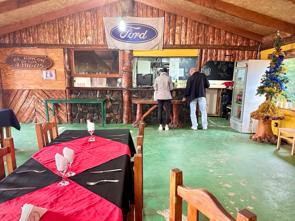 The restaurant where we at in Tolhuin