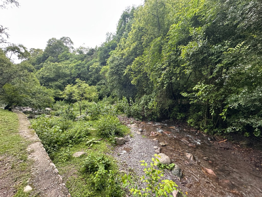 The river in Villa San Lorenzo