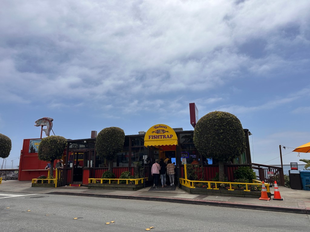 Barbara's Fishtrap is a HMB restaurant near the harbor